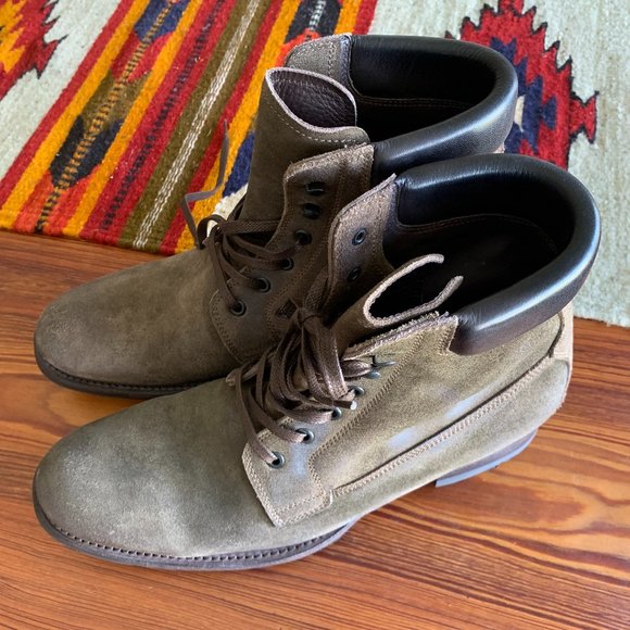 n.d.c. Made by hand Brown Leather Mens Lace up boot NWT - Picture 4 of 15